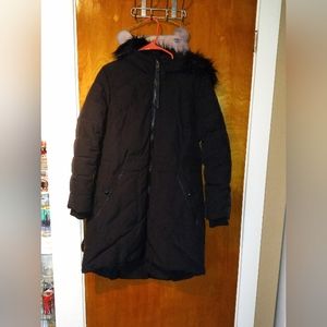 Black guess winter coat